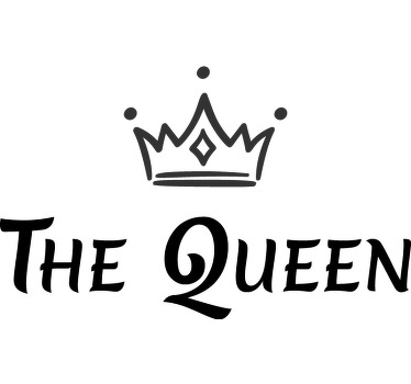 Camisetas parejas La reina y la reina - TenVinilo