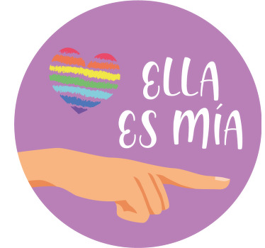 Camisetas parejas Camiseta ella es mia - TenVinilo