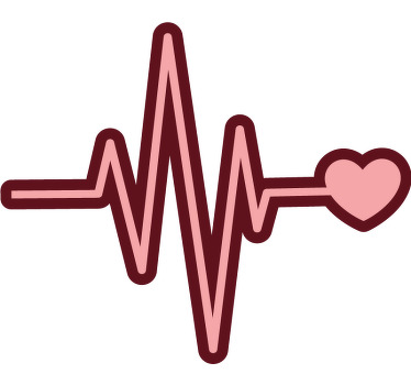 My heart belongs to her heart lines t shirts - TenStickers