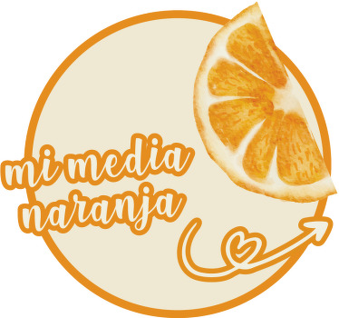 Camisetas parejas Mi media naranja - TenVinilo