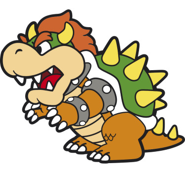 Bowser cartoon  Kids t-shirt - TenStickers