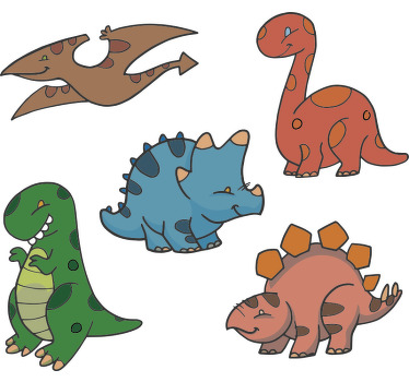 Camiseta infantil Camiseta dinosaurios bebé - TenVinilo