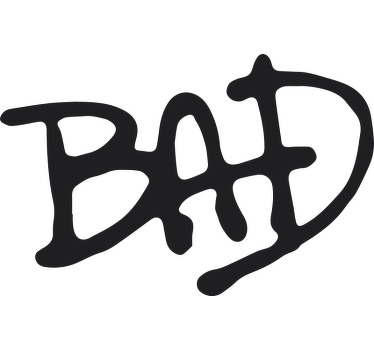 Bad red Michael jackson custom t-shirt - TenStickers