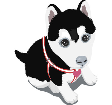 Μπλουζάκι γεροδεμένο κουτάβι - TenStickers