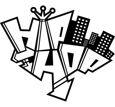 Camiseta personalizada hip hop grafitti - TenVinilo