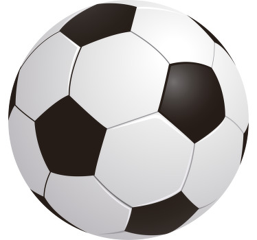 Futbol balonu özel tişört - TenStickers