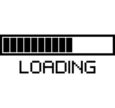 Yükleme çubuğu özel tişört - TenStickers