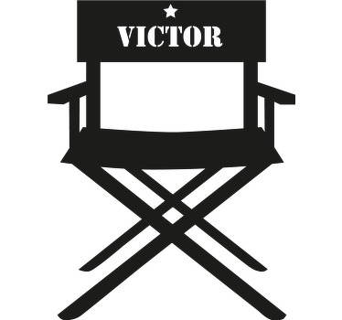 Film yönetmeni özel tişört - TenStickers