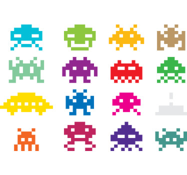 Space Invaders custom t-shirt - TenStickers