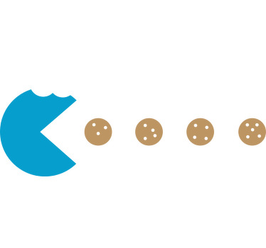 Pacman cookie monster custom t-shirt - TenStickers