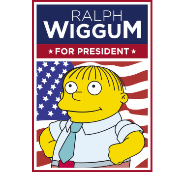 Ralph Wiggum  custom t-shirt - TenStickers