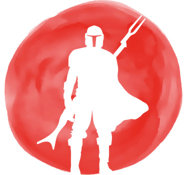 Mandalorian Samurai custom t-shirt - TenStickers