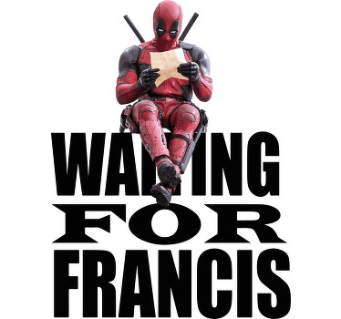 čekání na vlastní tričko francisco - TenStickers