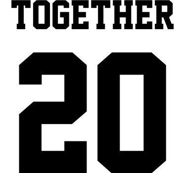 Design with date for couples Couple t shirts - TenStickers
