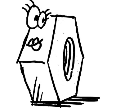 Partner Pullover Mutter und Schraube - TenStickers