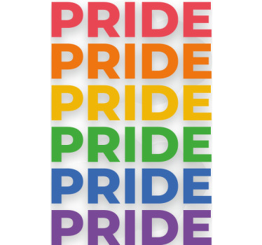 Pride månad symbol regnbåge med moln t-shirt - Tenstickers