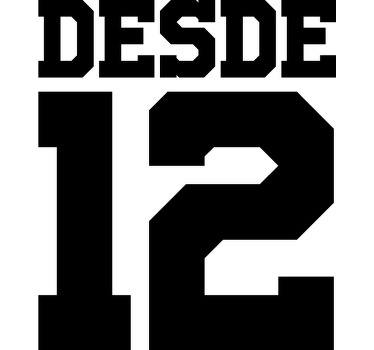 T-shirt de casais juntos desde - TenStickers