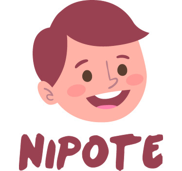 Maglie disegnando nonna e nipote - TenStickers