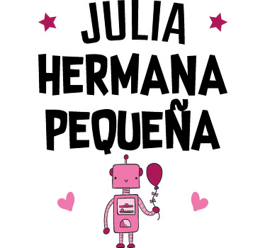 Camisetas con nombre mejor hermano del mundo - TenVinilo