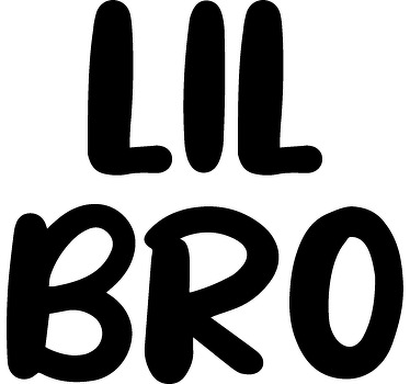 big and lil brother t shirt for boy - TenStickers