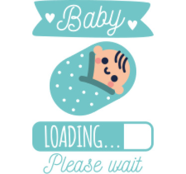 Original baby loading baby skjorte - TenStickers