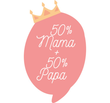 Detská rodičovská kombinovaná detská košeľa - Tenstickers