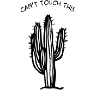 Smiješno ne može dodirnuti ovu dizajnersku dječju košulju - TenStickers