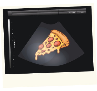Vtipné dětské triko na pizzu - TenStickers