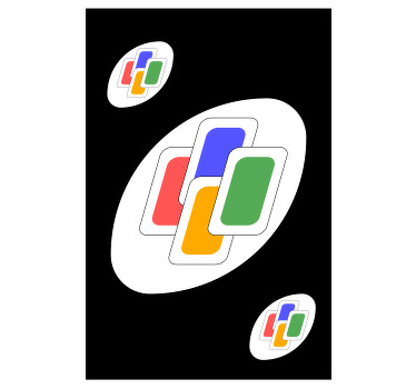 Uno卡变色母女衬衫 - TenStickers