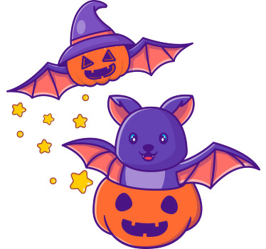 T-shirt halloween leuke personages - TenStickers