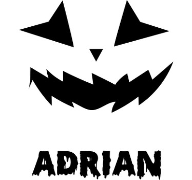 T-shirt Halloween conception de citrouille personnalisée - TenStickers