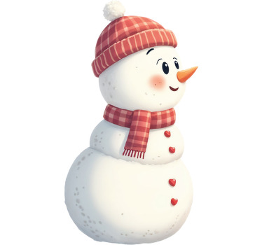 Forelsket snømannpar par t-skjorte - Tenstickers