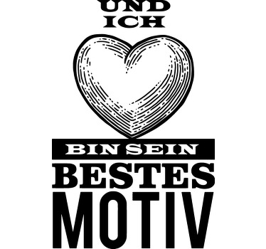 Pärchen T Shirts foto und bester motivtext - TenStickers