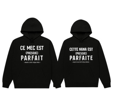Sweat presque parfait mais pris - TenStickers