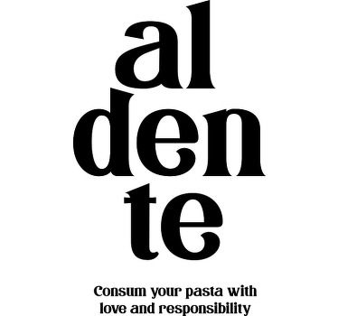 "al dente" individuelles T-Shirt - TenStickers