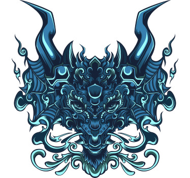 Efsanevi ejderha özel tişört - TenStickers