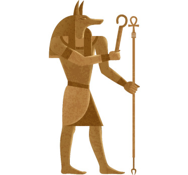 Mısır mitolojisi tanrı seth özel tişört - TenStickers