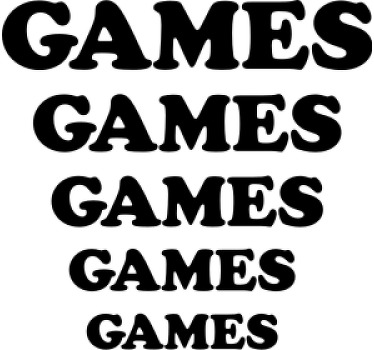 Camiseta personalizada "juegos juegos juegos" - TenVinilo