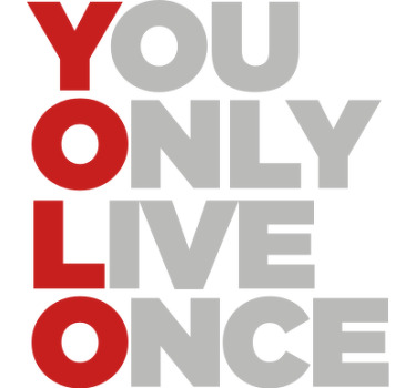 Yolo "çağdaş stil" özel tişört - TenStickers