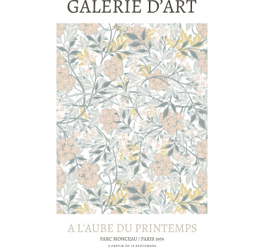 T-shirts galerie d'art florale - TenStickers