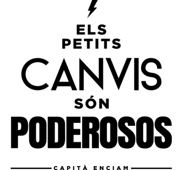 Els petits canvis són poderosos camiseta personalizada - TenVinilo
