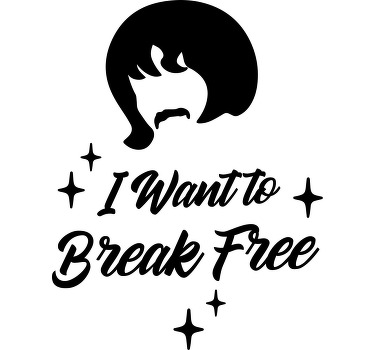 「自由になりたい」カスタムtシャツ - TENSTICKERS