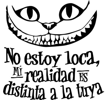 No estoy loca camiseta personalizada - TenVinilo