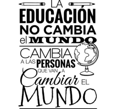 Sobre la educación camiseta personalizada - TenVinilo