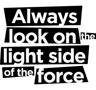 Camiseta personalizada "look on the light" - TenVinilo