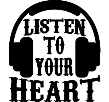 Μπλουζάκι εγκάρδια ακρόαση - TenStickers