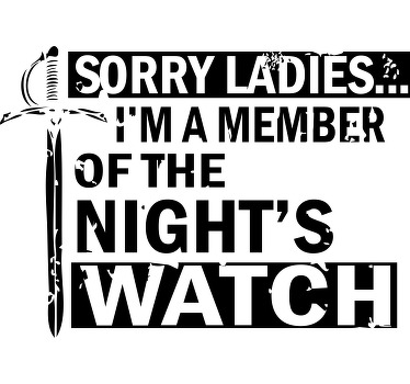 Medlem av nattevakten tilpasset t-skjorte - Tenstickers