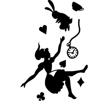 Alicia falling custom t-shirt - TenStickers