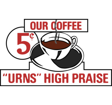 Regreso al futuro letrero de café camiseta personalizada - TenVinilo