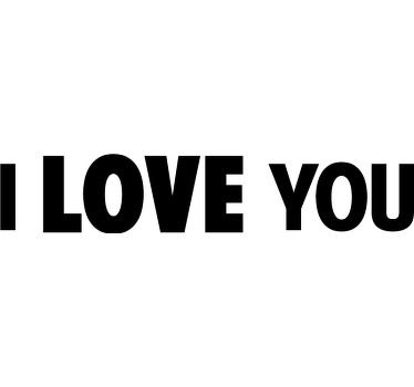 Fun couple i love design Couple t shirts - TenStickers